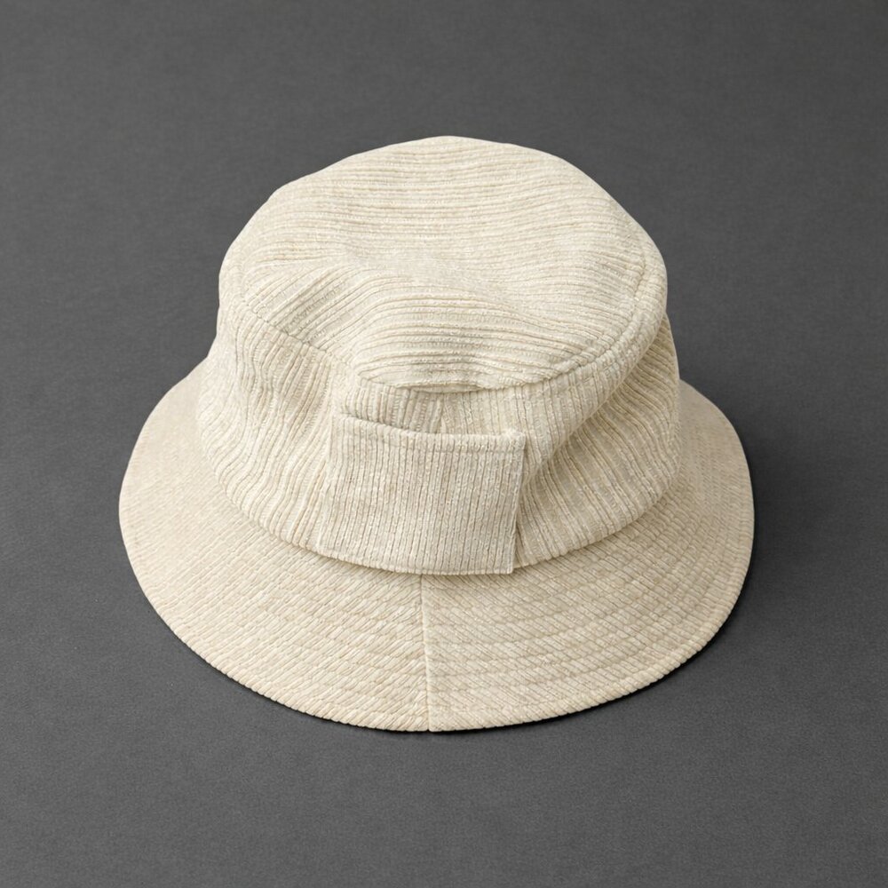 🤍 NWOT Corduroy Bucket Hat | Size S | Cream